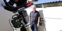 Herbert in Remote-Sternwarte